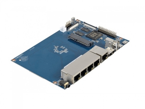 Banana Pi BPI-R1 router boar with Allwinner A20 chip design