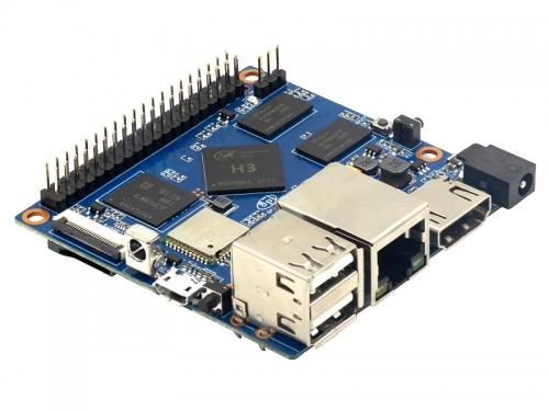 Banana Pi BPI-M2+ with Allwinner H3 chip design,1GB DDR3 RAM and 8GB eMMC 