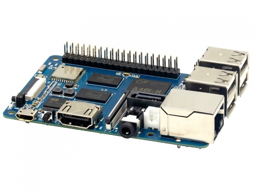 Banana Pi BPI-M2 Berry with Allwinner A40i/R40 chip design with 1GB DDR3 SDRAM